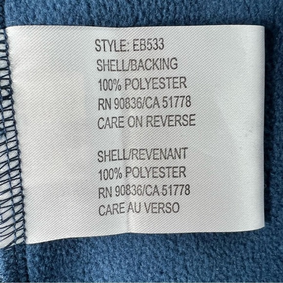 NWT EDDIE BAUER Women's Shaded Crosshatch Soft Shell Jacket Blue Size S - Picture 14 of 16